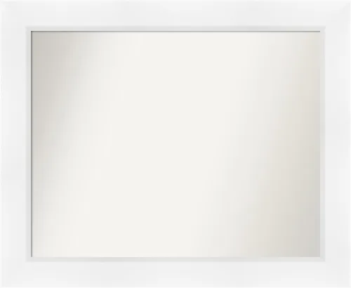 Miniatura 46 de Amanti Art Espejo de pared blanco de 30 x 42 pulgadas, espejo de baño rectangular blanco para decoración de pared de sala de estar, marco Parlor