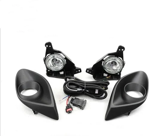 Miniatura 3 de Auto-Tech - Lámparas antiniebla transparentes de repuesto para Mazda 2 M2 2010-2014 Kit de montaje de faros antiniebla delanteros (un par)