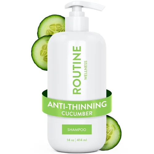 Miniatura 14 de Routine Wellness Champú voluminizador antiadelgazante para adelgazar el cabello y la pérdida de cabello – Aumenta tu confianza con bloqueadores