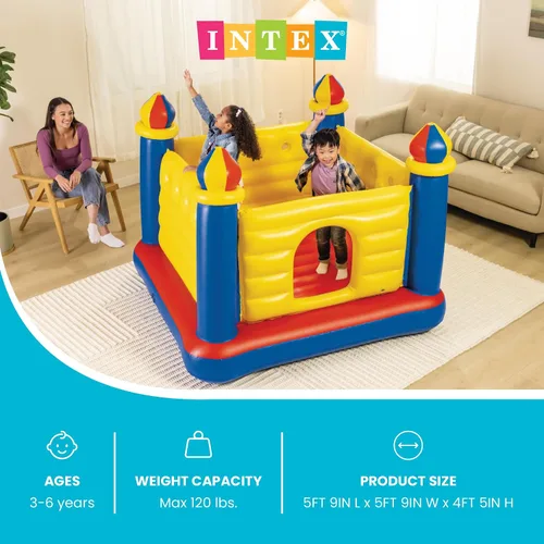 Miniatura 2 de Castillo inflable saltarín Intex Jump o Lene para edades de 3-6 años