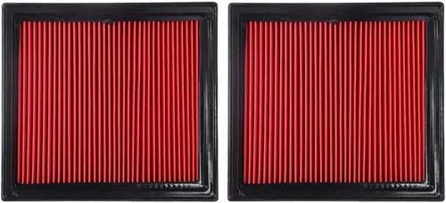 Paquete de 2 filtros de aire de motor 16546JK20A, repuesto para Infinit EX35 EX37 G25 G35 G37 Q40 Q60 QX50 Nissan 350Z 370Z
