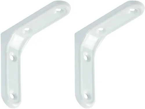 Soporte de estante montado en la pared, soporte de estante de metal flotante, soporte de junta de esquina de 90 grados, soportes de estantería de