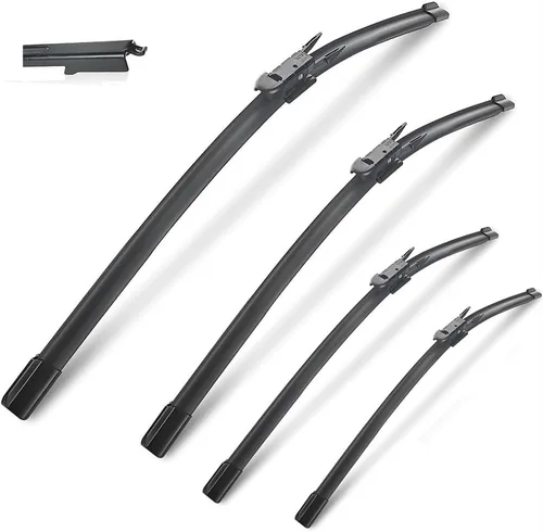 Miniatura 8 de Limpiaparabrisas de coche compatible con BMW Serie 1 F20 F21 114i 116i 118i 120i 125i M135i M140i 116d 118d 125d 2012-2019 Limpiaparabrisas de goma