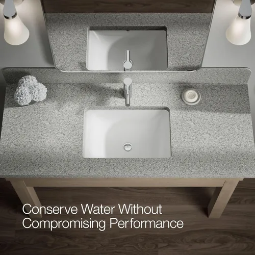 Miniatura 11 de KOHLER K-99491-4-CP Elate - Grifo de lavabo de baño con mango único, desagüe emergente, 1.2 GPM, manija de una sola palanca, diseño elegante, cromo