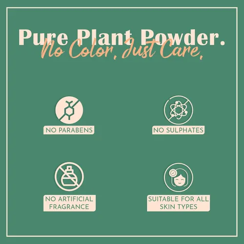 Miniatura 6 de minature Polvo de henna neutra pura (Cassia Obovata) para acondicionamiento del cabello No añade color al cabello Mascarilla 100% herbaria
