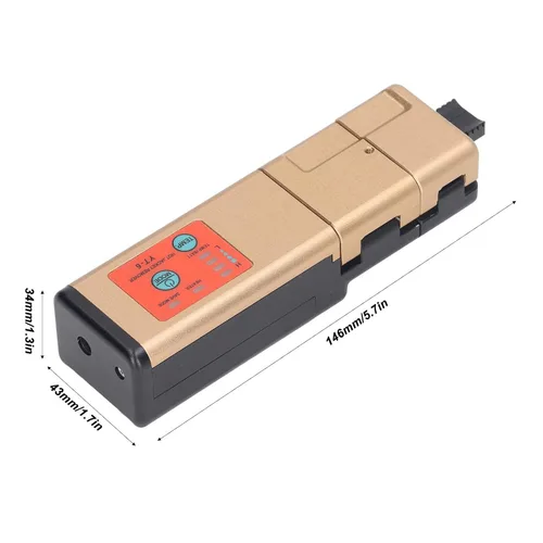 Miniatura 7 de Pelacables térmicos de fibra óptica de cinta, 100-240 V, pelacables de cinta resistente para uso industrial (enchufe de EE. UU.)