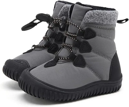 Miniatura 107 de BMCiTYBM Botas de nieve de invierno para bebés y niños pequeños, de piel sintética, cálidas, antideslizantes, zapatos para primeros pasos