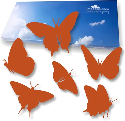 Miniatura 12 de Protección para ventanas - Calcomanías anticolisión para evitar golpes de personas y pájaros en el cristal de la ventana - Juego de 18 calcomanías