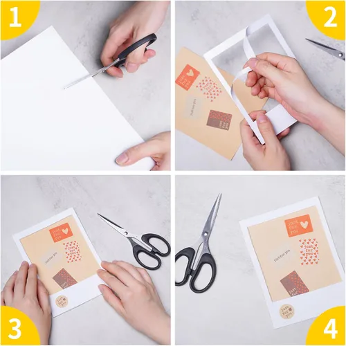 Miniatura 6 de MEARCOOH Hojas de Espuma Autoadhesivas, Blancas de 9x12 Pulgadas 2mm Papel de Espuma EVA Adhesivo para Manualidades Fabricación de Tarjetas Marcos