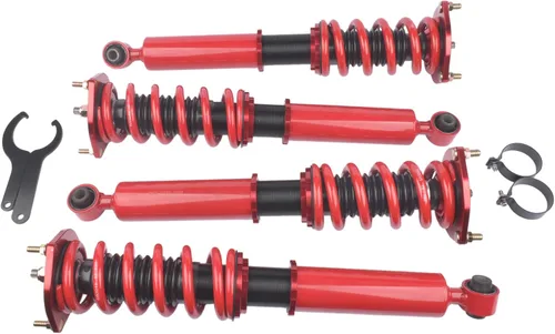 Miniatura 4 de Kit de reducción de amortiguador de suspensión helicoidal ajustable de altura ajustable para Toyota Supra 1986-1992 Base Hatchback 2D 3.0L Coilovers