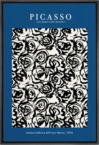 Miniatura 36 de SIGNWIN Lienzo enmarcado para pared, diseño de Vincent Van Gogh, un par de amantes, naturaleza, ilustraciones de área silvestre, bellas artes