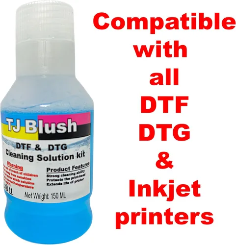 Miniatura 3 de Kit de limpieza de cabezal de impresión de 5.1 fl oz para Epson, Kit de limpieza de cabezal para DTF, Kit de limpieza de cabezal de impresora