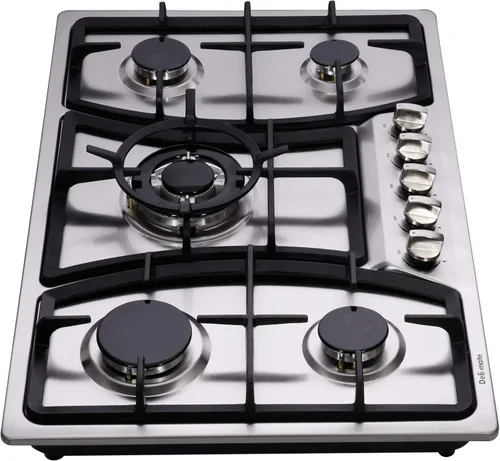 Miniatura 5 de Placa de cocina de gas de 30 pulgadas GLP/NG convertible de gas de acero inoxidable Cocina de gas incorporada DM527-SA03Z Estufa de gas
