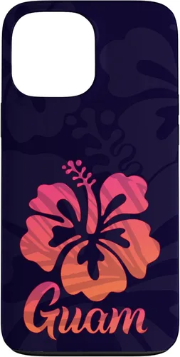 Miniatura 23 de iPhone 14 Pro Max Guam Hibiscus Flower Funda Hafa Adai Guamanian Island Pride