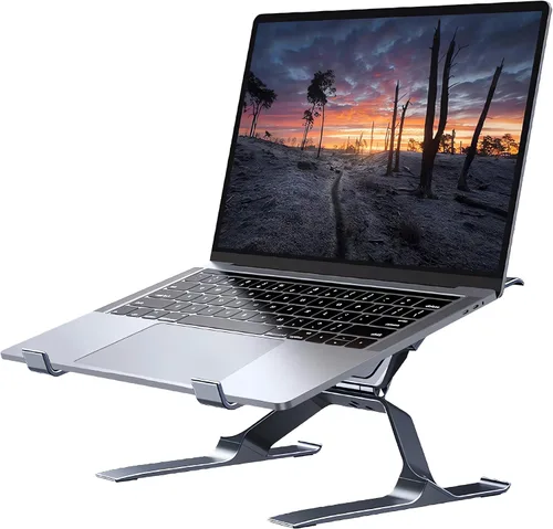 Soporte ajustable para computadora portátil, elevador portátil para laptop, soporte ergonómico para MacBook Pro Air, Dell XPS, HP, Lenovo (13.3-17.3