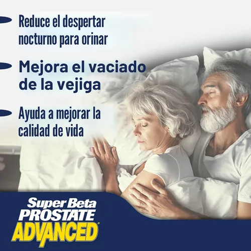 Miniatura 2 de Suplemento avanzado de próstata Super Beta para hombres: reduce los viajes al baño, promueve el sueño, apoya la salud urinaria y el vaciado