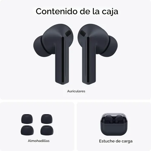 Miniatura 11 de SAMSUNG Galaxy Buds 3 FE (2025) Auriculares Bluetooth inalámbricos verdaderos, cancelación activa de ruido, sonido potente, llamadas claras, batería