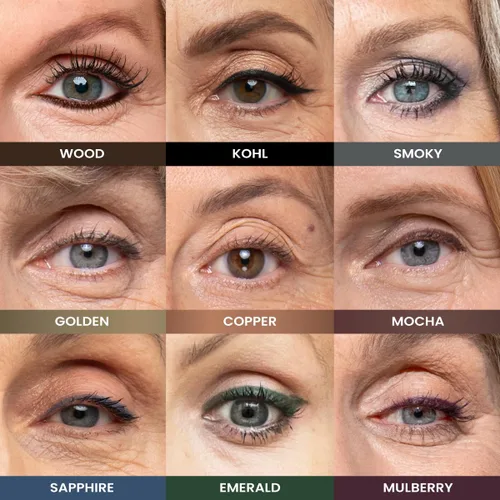 Miniatura 8 de PRIME PROMETICS PrimeEyes Delineador de Ojos en Gel para Mujeres Maduras – Resistente al Agua, de Larga Duración y a Prueba de Manchas – Textura