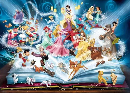 Miniatura 2 de Rompecabezas con diseño mágico de Disney, de Ravensburger (1500 piezas)