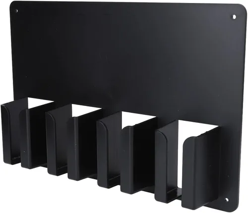 Soporte para cortapelos, 2 piezas de soporte para cortapelos de peluquería, organizador de cortapelos montado en la pared, estante de almacenamiento