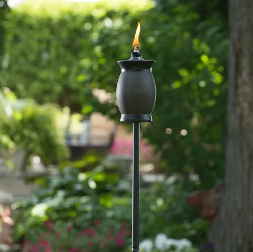 Miniatura 3 de Antorcha multiuso de travertino 4 en 1, de la marca Tiki, Tropical, Piedra