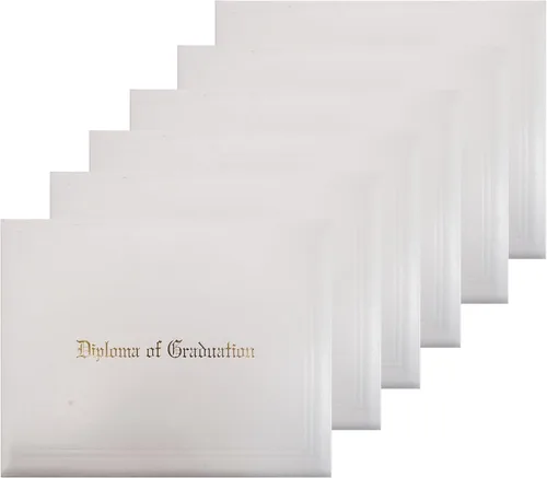 Miniatura 22 de GraduationMall Cubierta impresa para diploma para certificado 8.5 x 11 pulgadas, real, paquete de 1