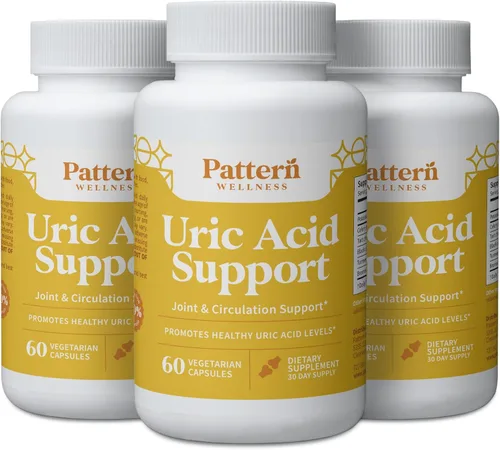 Miniatura 11 de Pattern Wellness Suplemento de apoyo de ácido úrico - Apoya el equilibrio del ácido úrico y el bienestar de las articulaciones - Fórmula herbaria