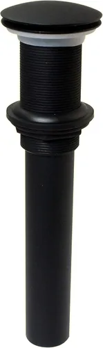 Miniatura 5 de Westbrass D410A-1-60 Desagüe de tapón desplegable estilo hongo para fregaderos de cuenco/recipiente sin desbordamiento, blanco mate Mate blanco