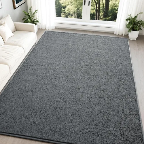 Miniatura 19 de Nuttumico - Alfombras grandes y modernas para dormitorio, sala de estar, alfombra gris de 5 x 7 pies, alfombra de interior de espuma viscoelástica