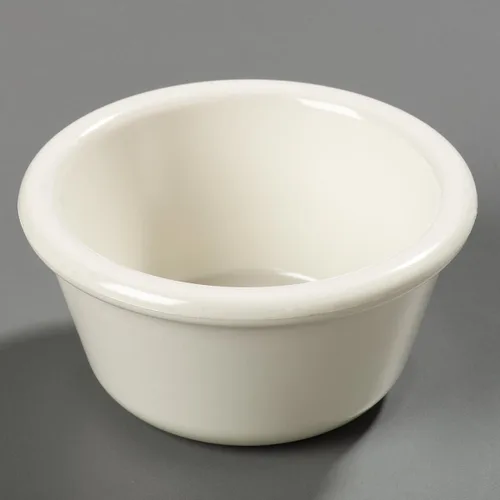 Miniatura 23 de Carlisle FoodService Products Tazón de plástico para salsa Ramekin para el hogar y el restaurante, plástico, 4 onzas, color negro