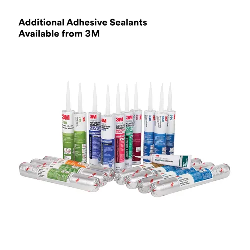 Miniatura 7 de 3M Sellador de poliuretano 540, negro, cartucho de 310 mL