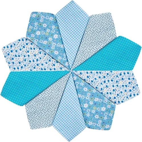 HOULIFE Pañuelo impreso floral de algodón para mujer, pañuelos elegantes para fiesta de boda