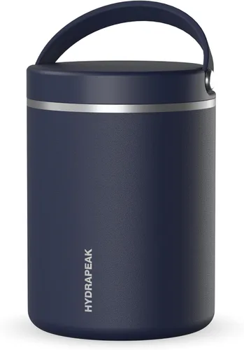 Miniatura 14 de Hydrapeak Tarro de comida de acero inoxidable con aislamiento al vacío de 25 onzas para comida caliente y fría, recipiente de boca ancha a prueba