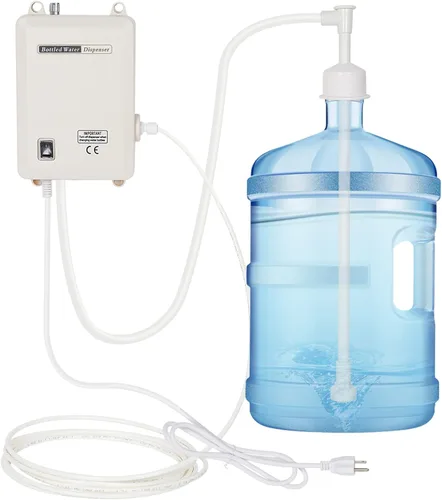 Sistema de bomba de agua potable ajustable embotellada, potencia de un solo tubo, 25 W, dispensador de agua embotellada, bomba de agua eléctrica de