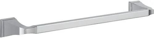 DELTA Dryden 75118 - Toallero de 18 pulgadas, cromado, accesorios de baño Cromo pulido