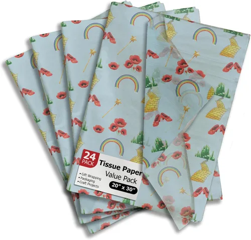 Miniatura 32 de Pro Supply Global Space Astronaut Papel de Seda Impreso para Bolsas o Cajas de Regalo y Envoltura - Papel de Seda Decorativo a Granel para Embalaje