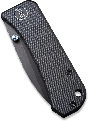 Miniatura 3 de Cuchillo de bolsillo WeKnife Banter para EDC, cuchillo plegable Ben Petersen con hoja de 2.9" S35VN, abrebotellas de pulgar de titanio 2004B (Negro)