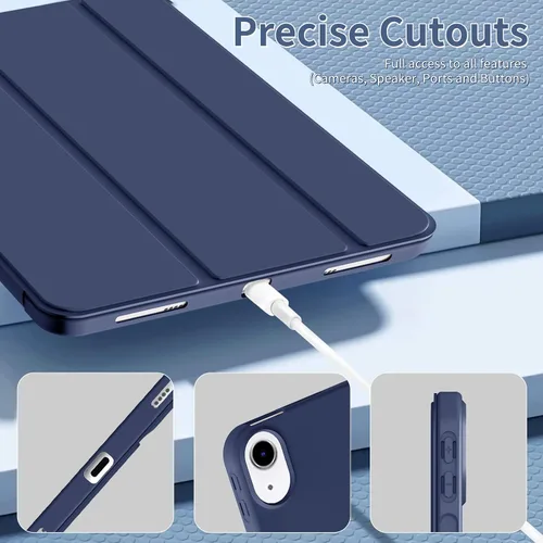Miniatura 5 de ProtUTab Funda para iPad de 10ª generación, funda de activación y suspensión automática para iPad de 10ª generación, funda delgada con soporte