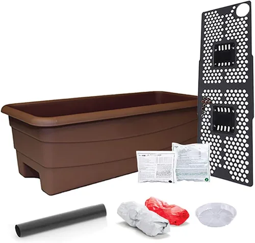 Miniatura 12 de EarthBox 80653 Junior Garden Kit, Orgánico, Chocolate