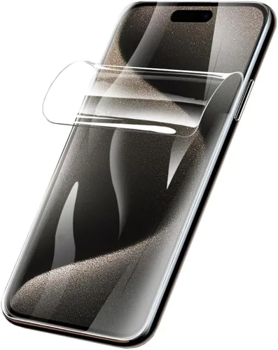 Miniatura 8 de Paquete de 2 protectores de pantalla de hidrogel ultrafinos para Google Pixel 10, película protectora transparente de TPU flexible irrompible