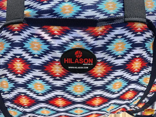 Miniatura 6 de HILASON Hoja de mosca de caballo con protección UV, malla transpirable, mosquito, primavera, alfombra de caballo de verano, alfombra de mosca
