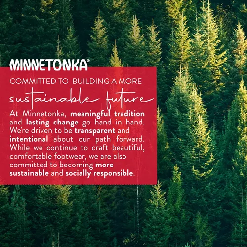 Miniatura 6 de Minnetonka Mocasines de cuero de piel de alce para hombre