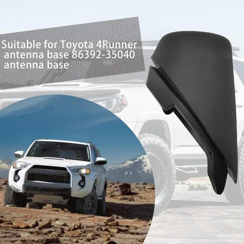 Miniatura 4 de Base de adaptador de goma para adorno de antena compatible con Toyota 4Runner 2010 2011 2012 2013 Reemplazar 86392-35040 antena de radio manual