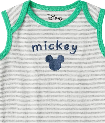 Miniatura 7 de Tienda Essentials Disney Marvel Star Wars Baby Boys' Sleeveless Bodysuits, Pack of 6