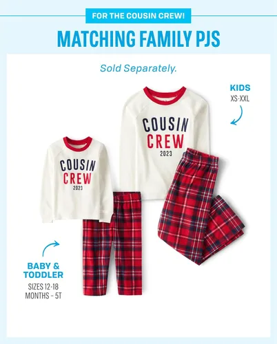 Miniatura 3 de The Children's Place Kids' Family Matching, Christmas Pajama Sets. Fleece Seasonal