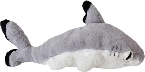 Miniatura 21 de Juguetes de animales de peluche Sharkitty, juguetes de peluche combinados de tiburón y gato (Rosa, 15.7 pulgadas)