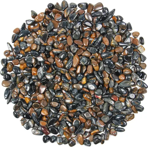 Miniatura 37 de Fragmentos de piedras de cristal mezclado natural de 1.1 libras - Piedras preciosas de cristal curativo triturado para brujería, rocas decorativas