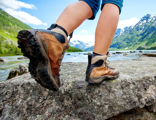 Miniatura 4 de FEIDEER Calcetines de senderismo para hombre, paquete múltiple de calcetines acolchados para senderismo al aire libre