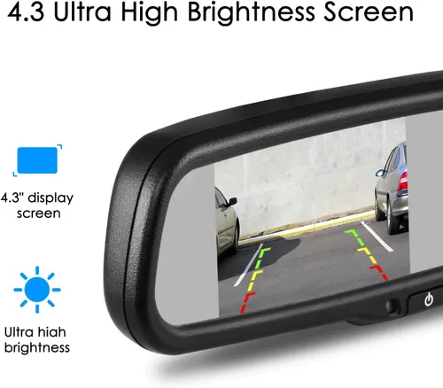 Miniatura 3 de Cámara espejo AUTO-VOX M8 con pantalla táctil IPS de 4.5" Full HD 1080p.