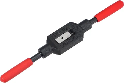Miniatura 9 de uxcell Mango de llave de grifo ajustable para grifos métricos M1-M1-M10 de 1/16"-3/8" (UNC/UNF), soporte de rosca, herramienta de roscado manual
